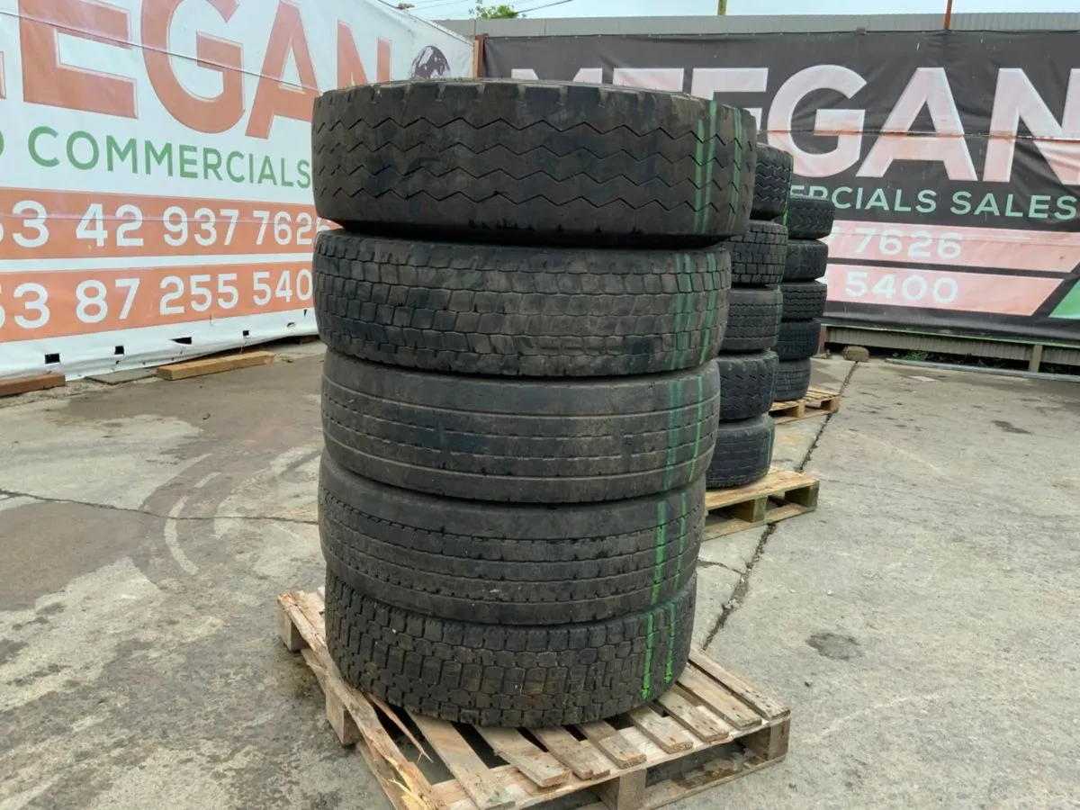 PART WORN / USED TRUCK TYRES.........22.5. - Image 4