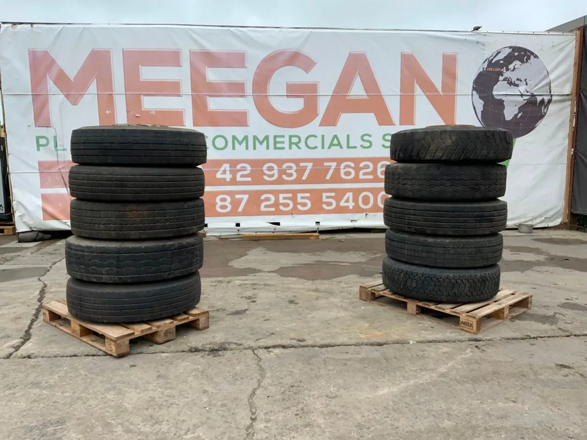 PART WORN / USED TRUCK TYRES.22.5. - Image 1