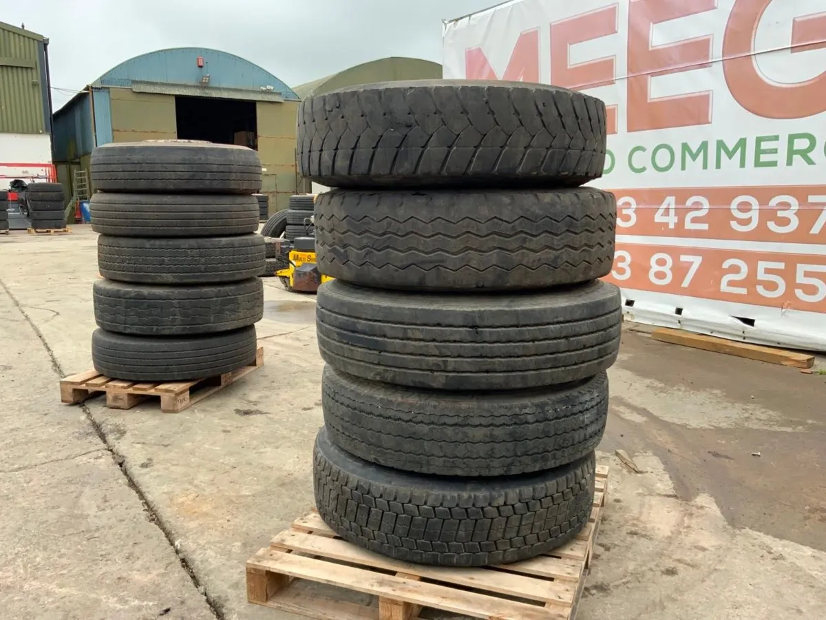 PART WORN / USED TRUCK TYRES.22.5. - Image 3