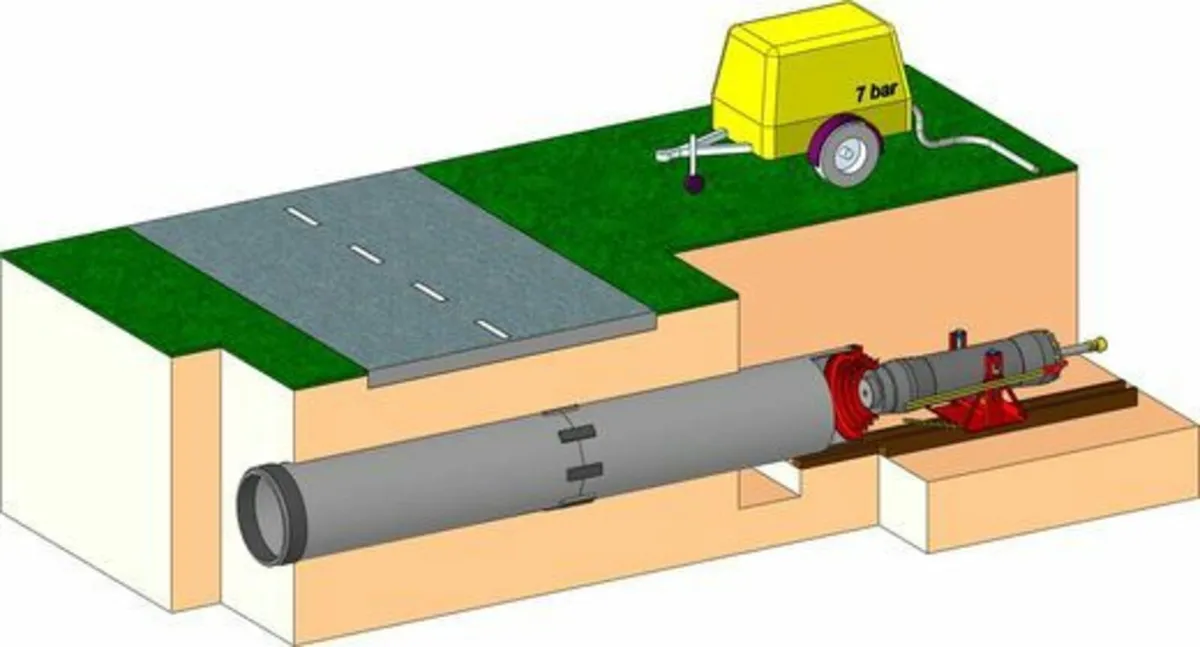 Trenchless Road Crossings Pipes from 1 to 20 inch - Image 1