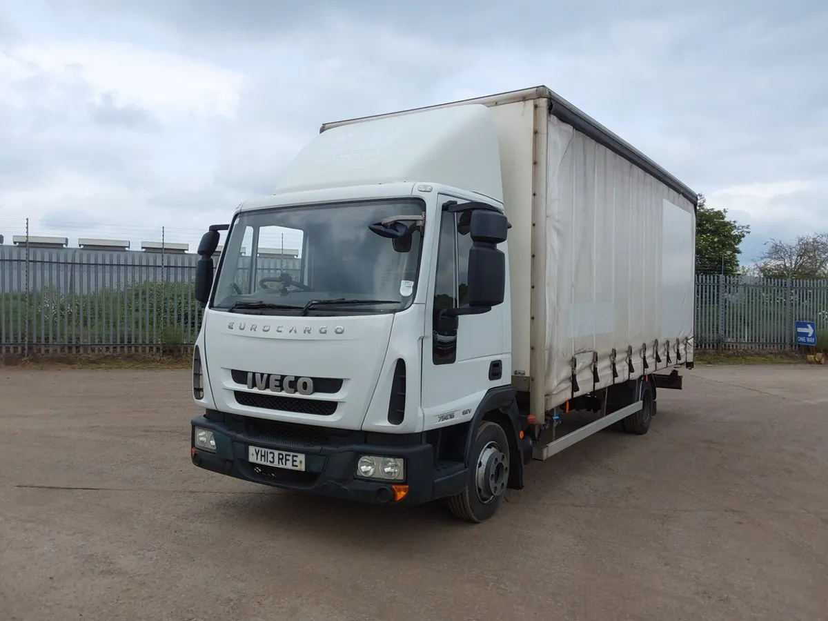 2013 Iveco eurocargo Curtinsider - Image 1