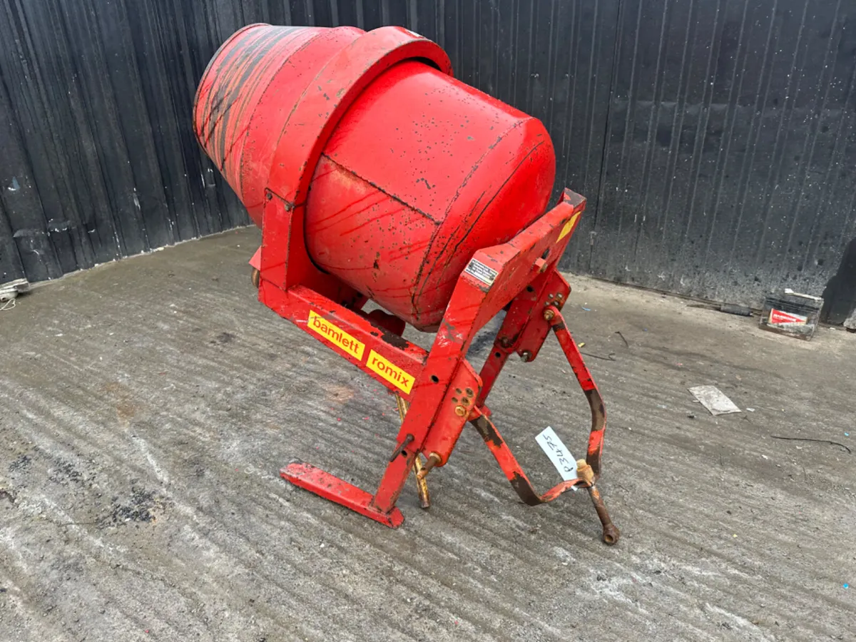 Bamlett Romix PTO Cement Mixer - Image 2