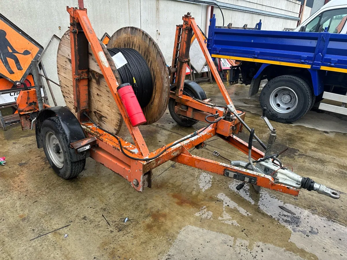 Rammer Road saw Consaw cable trailer - Image 2