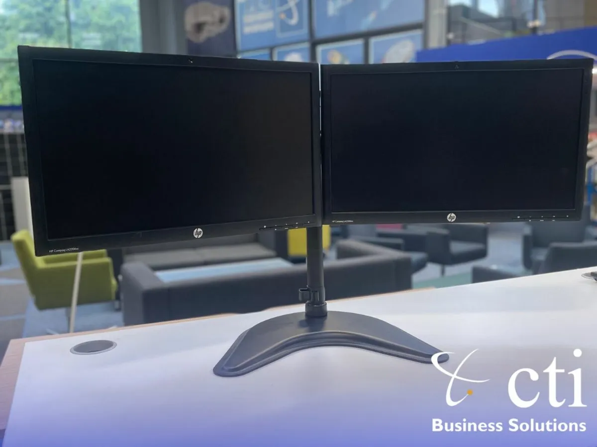 270 X Monitor Screens (2) & Monitor Arms Bundles - Image 1