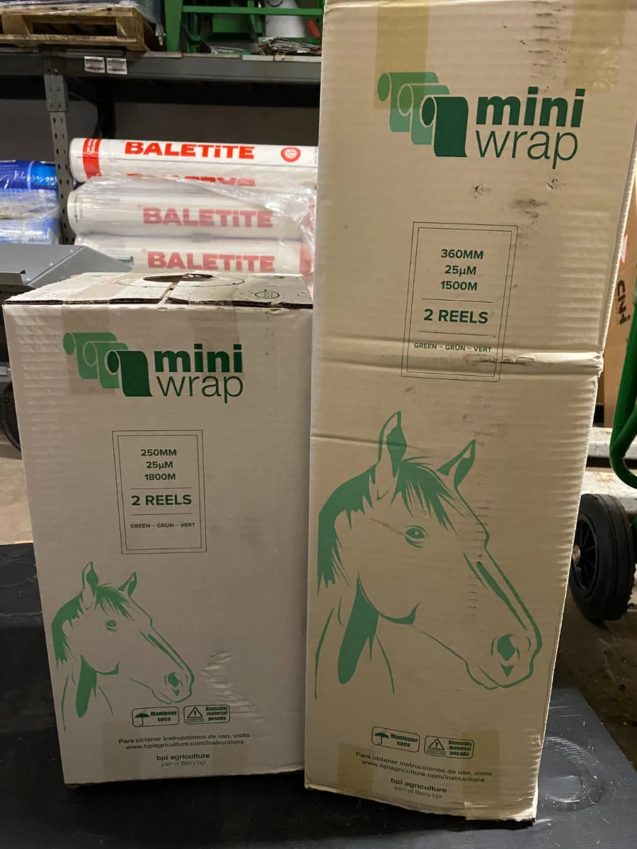 Green Haylage Wrap 250mm & 360mm