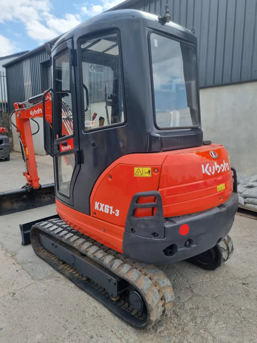 2016 Kubota KX61-3 LOW HOURS FINANCE ARRANGED - Image 3