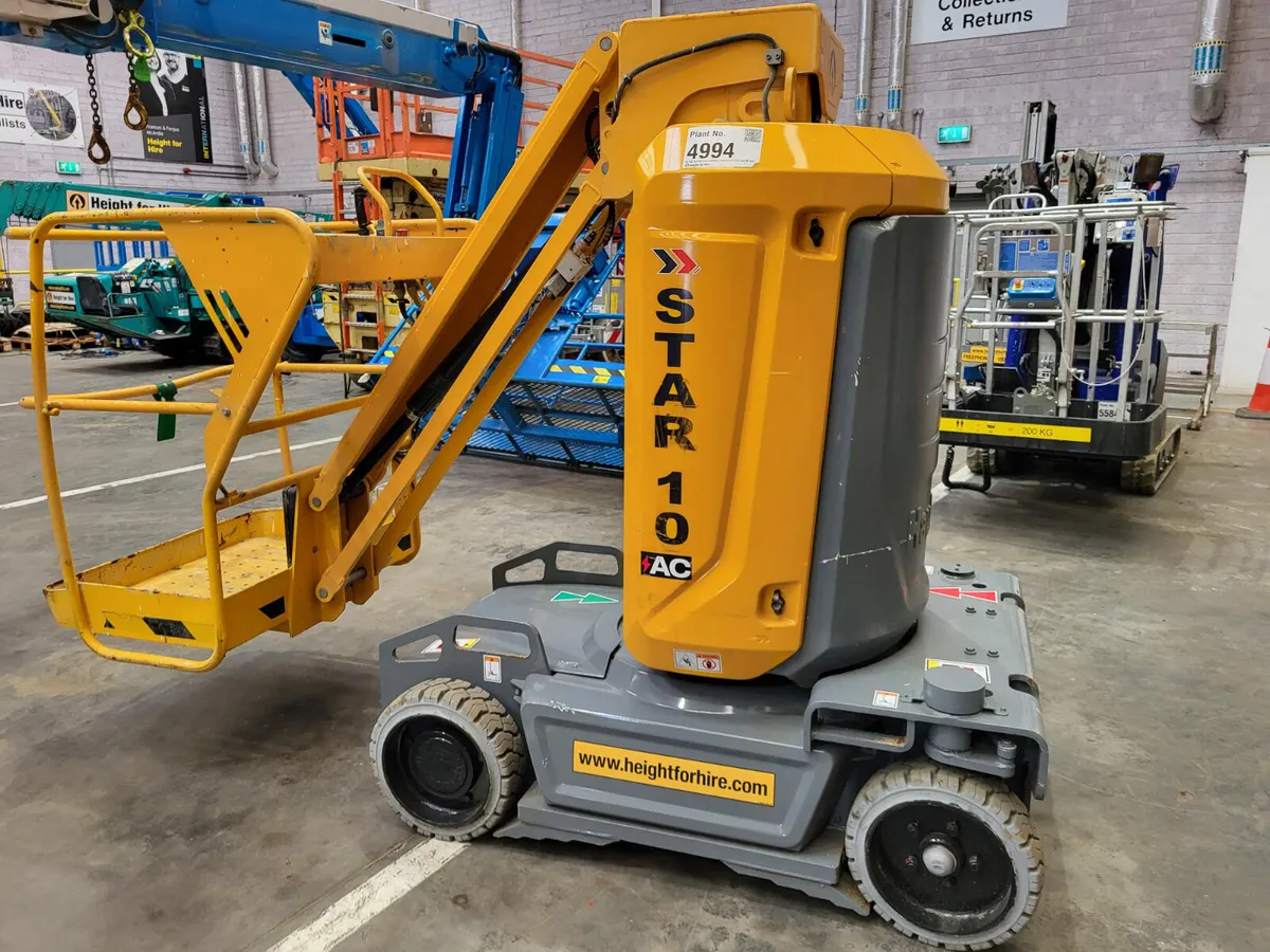 Hauloutte Star 10 - Vertical Lift with Jib - 10 m - Image 1