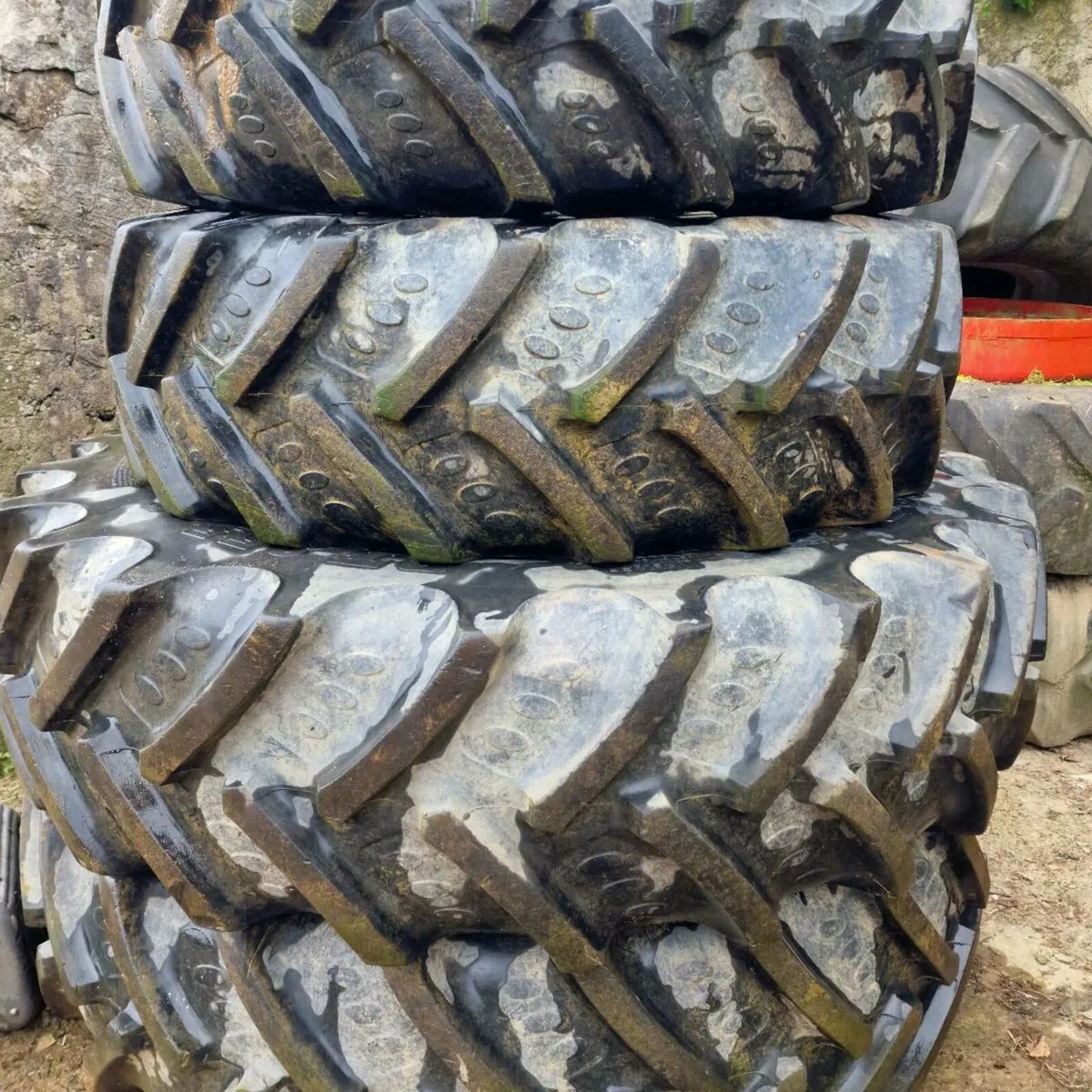 Tractor wheels and tyres for sale in Co. Cork for €2,000 on DoneDeal