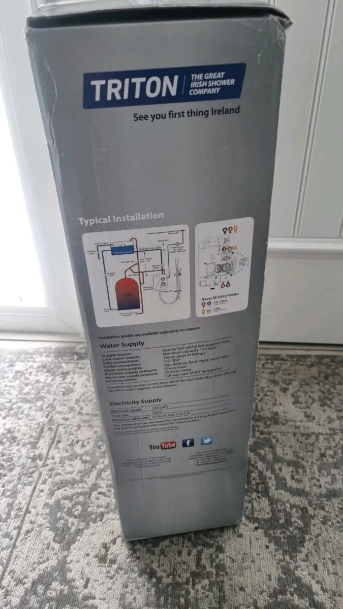 New Triton Novel Shower for sale in Co. Dublin for €250 on DoneDeal