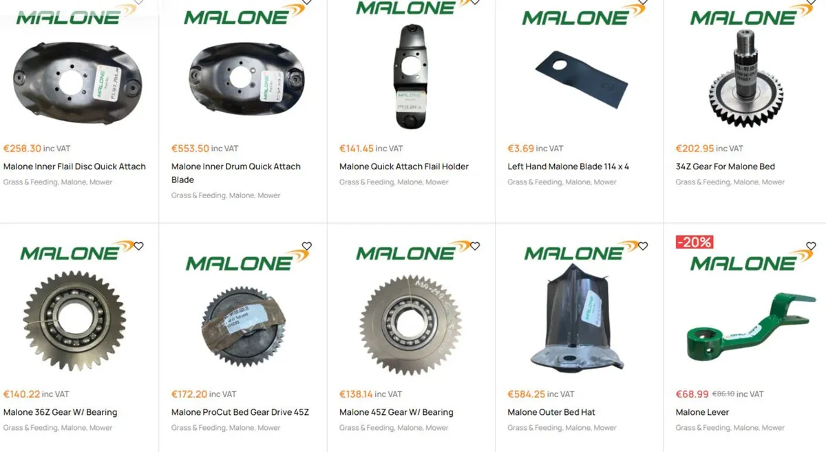 Malone Mower Parts - Image 3