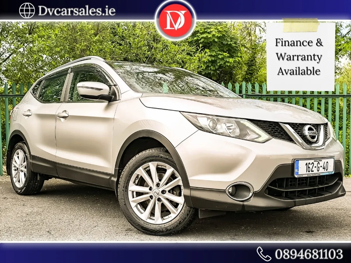 2016 Nissan Qashqai SV *HIGH SPEC* IRISH CAR - Image 1