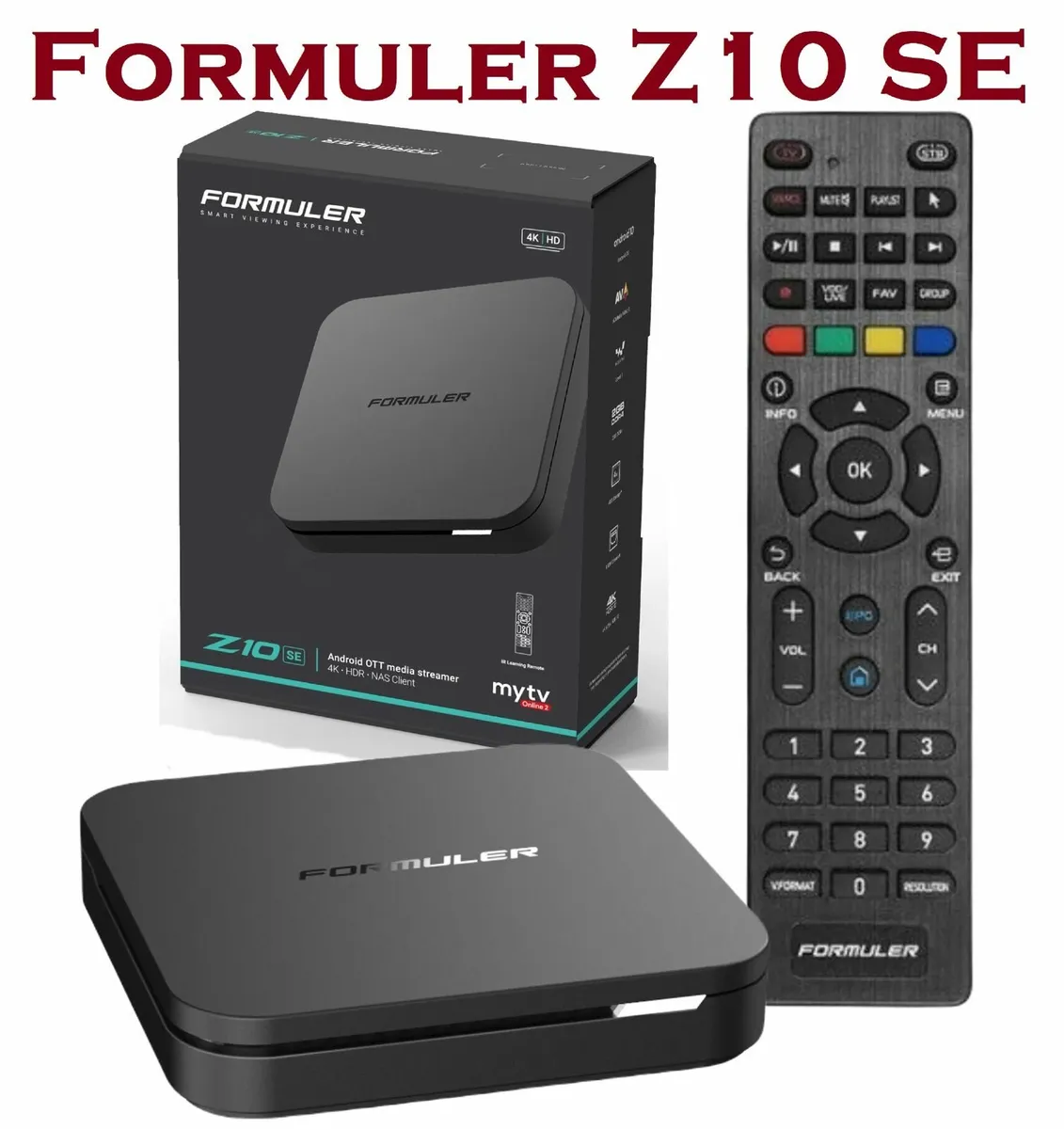 Formuler Z10 SE 4K UHD Premium Android TV Box - Image 1