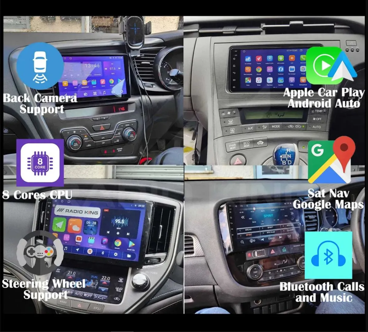 ANY CAR CarPlay Radio, PREMIUM! - Image 1