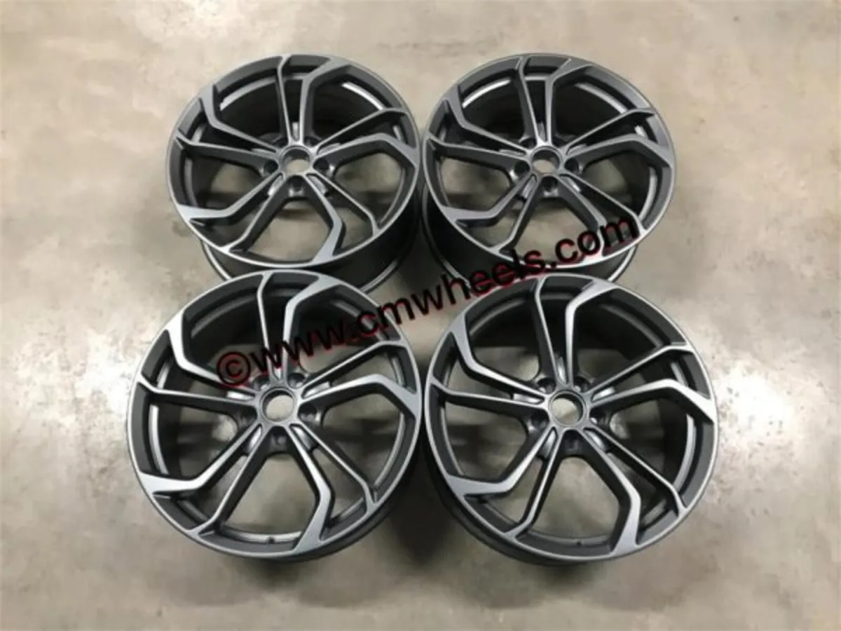 18 19″ Inch VW Golf R Reifnitz Style Alloys 5x112 - Image 1