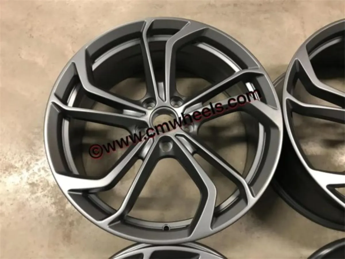 18 19″ Inch VW Golf R Reifnitz Style Alloys 5x112 - Image 4