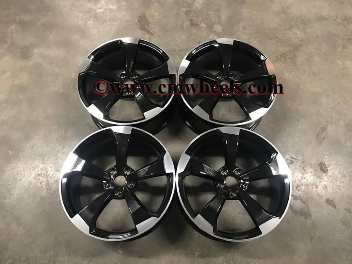 18 19" Inch RS3 Audi style Alloys 5X112 A3 A4 A6 - Image 1