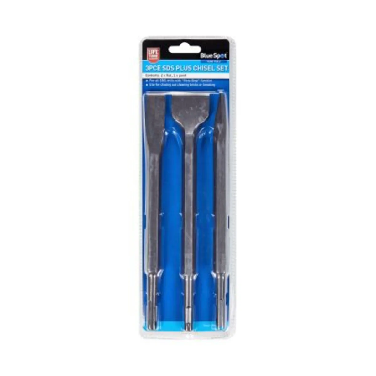 Blue Spot Tools Chisel Set - 3 PCE SDS Plus - Image 1