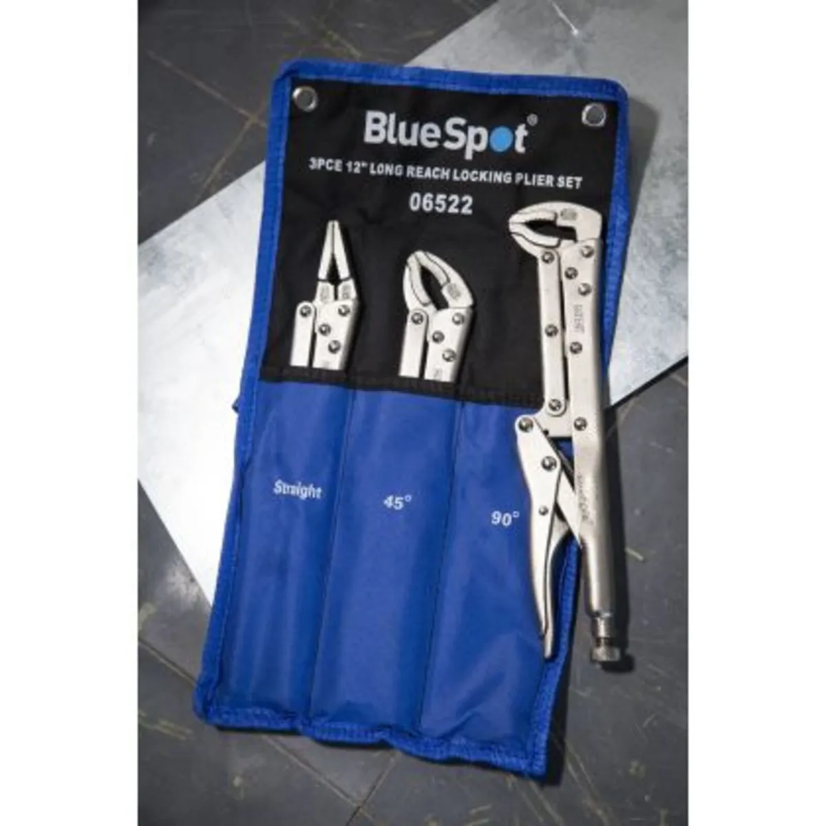 Blue Spot Tools Locking Pliers - Extra Long 3 PCE - Image 4