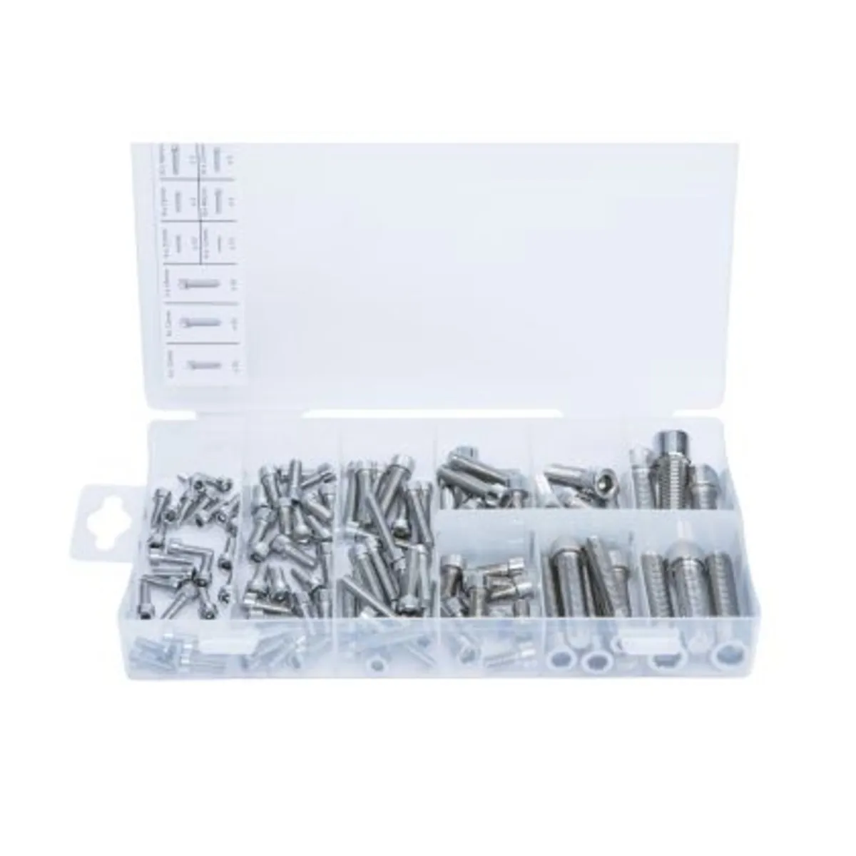 Stainless Steel Socket Screw Set - 106 PCE - Image 2