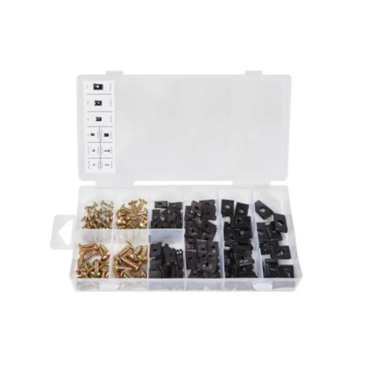 Blue Spot Tools Assorted U-Clip and Screw Set - Image 2