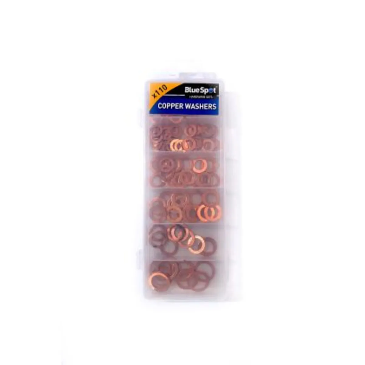 Blue Spot Tools Copper Washer Set - 110 PCE - Image 1