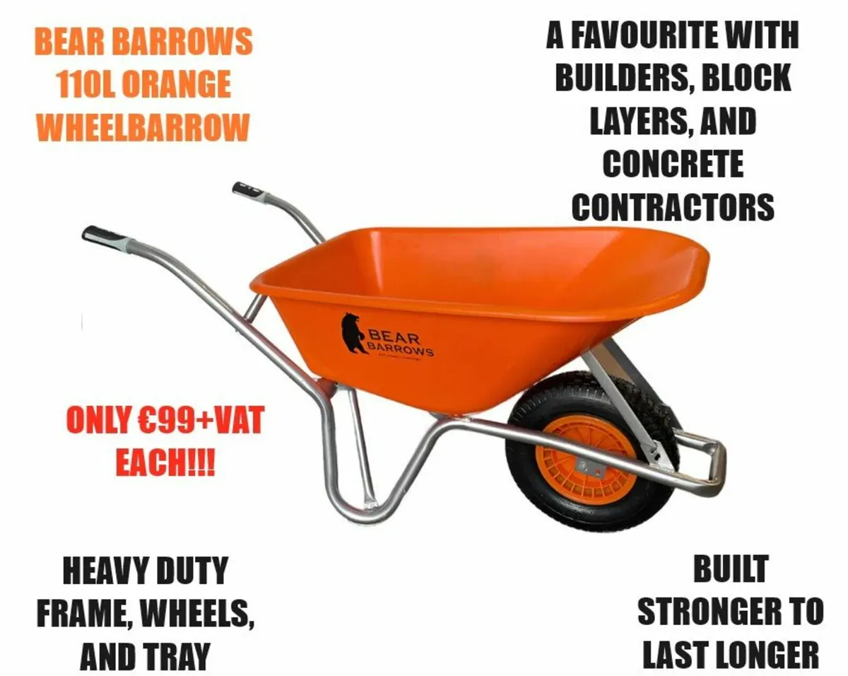 Bear Brand Wheelbarrows at Toolman - Image 2