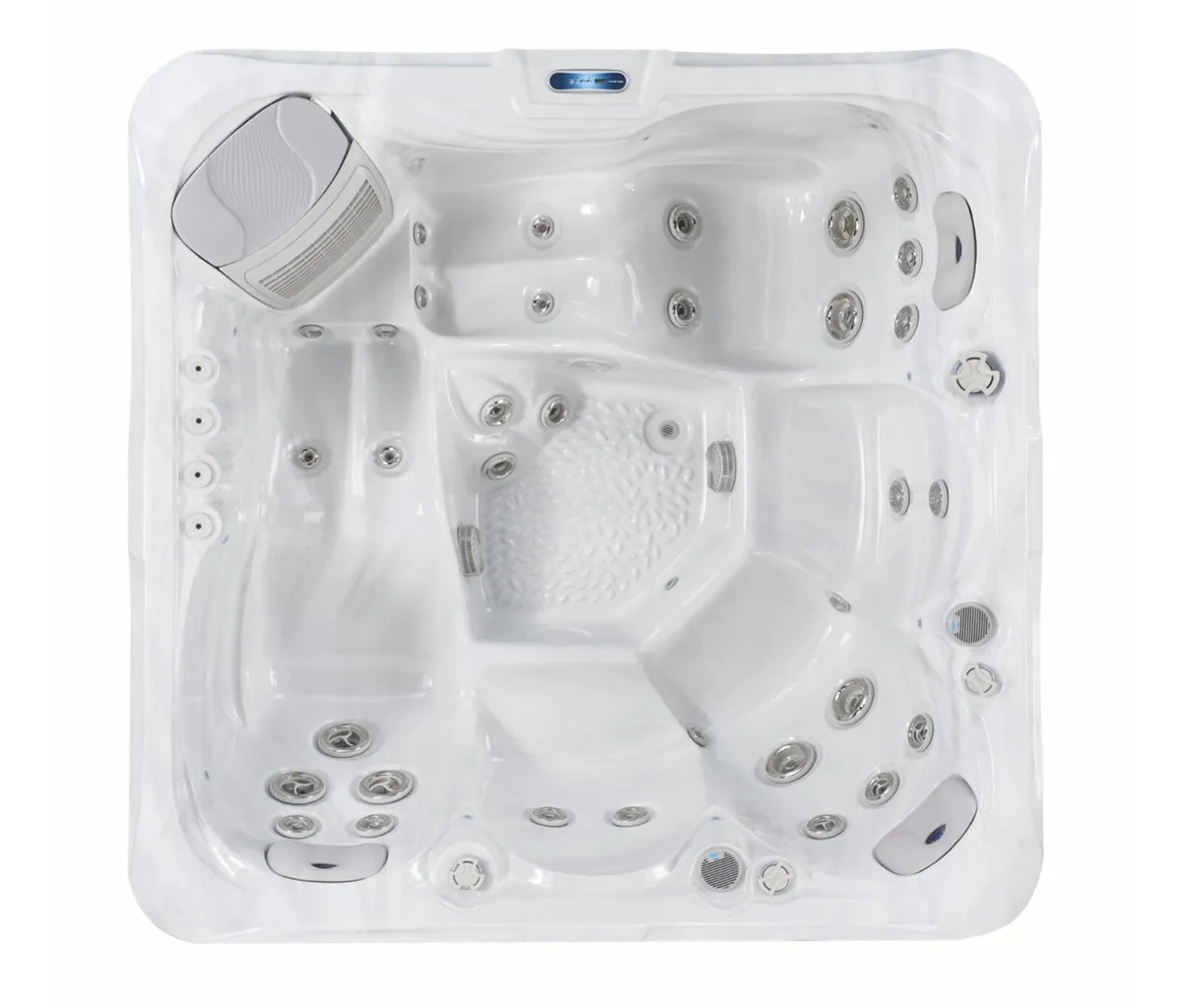 Aquarius Hot Tub With Bluetooth & Fountains - Image 2