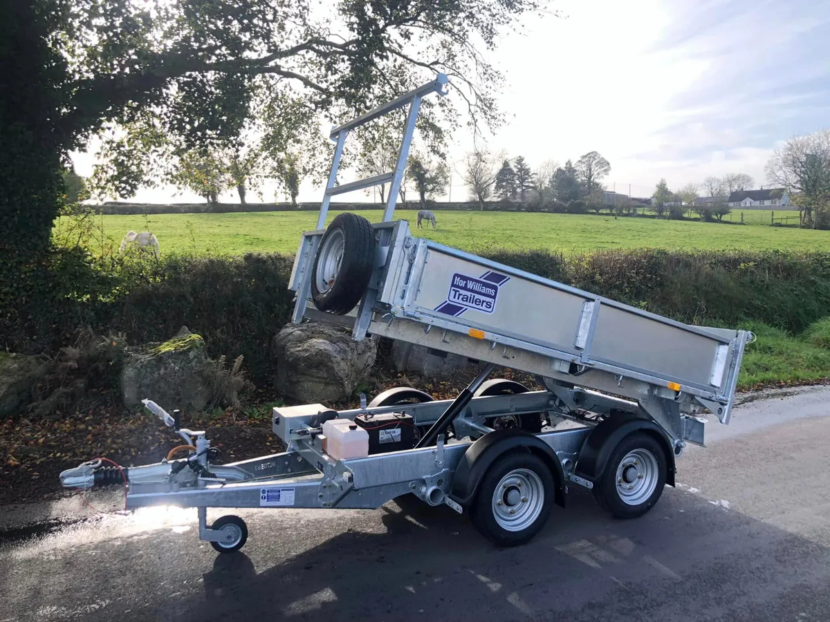 IN STOCK New Ifor Williams Electric Tipper Trailer - Image 1