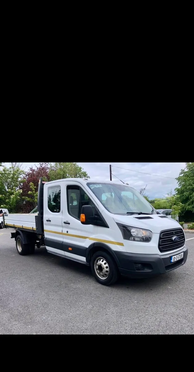 Ford Transit Crew Tipper - 7 Seats - Twin Wheel - Image 2