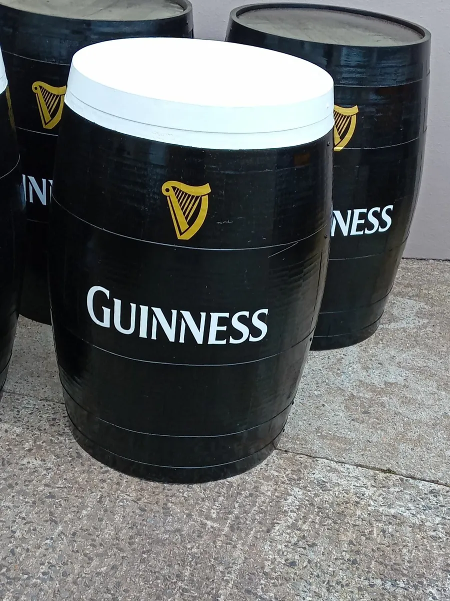 Painted Barrels With Logos - Image 3