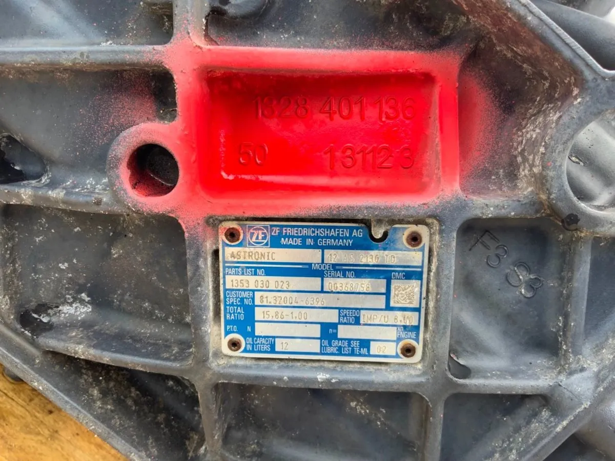 MAN TGX 12 Speed Astronic Gearbox......12 As 2130 - Image 3