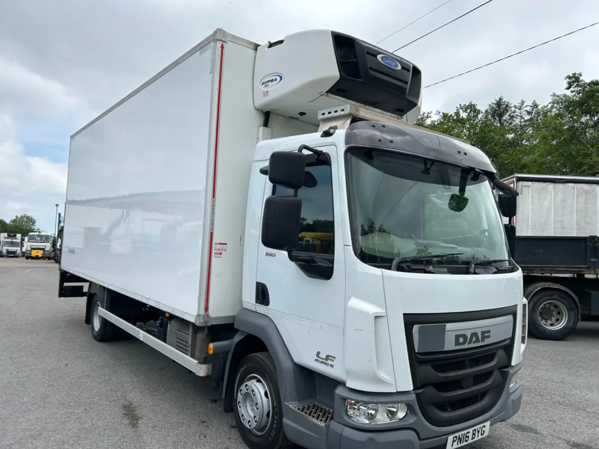 2016 Daf lf 180 12 ton 22ft fridge with tail lift - Image 3