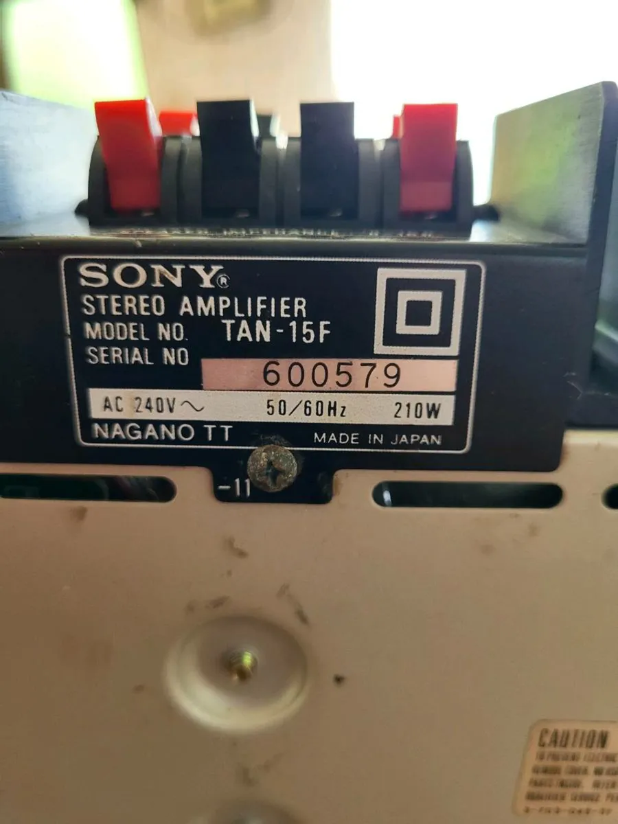 Sony amplifier - Image 3