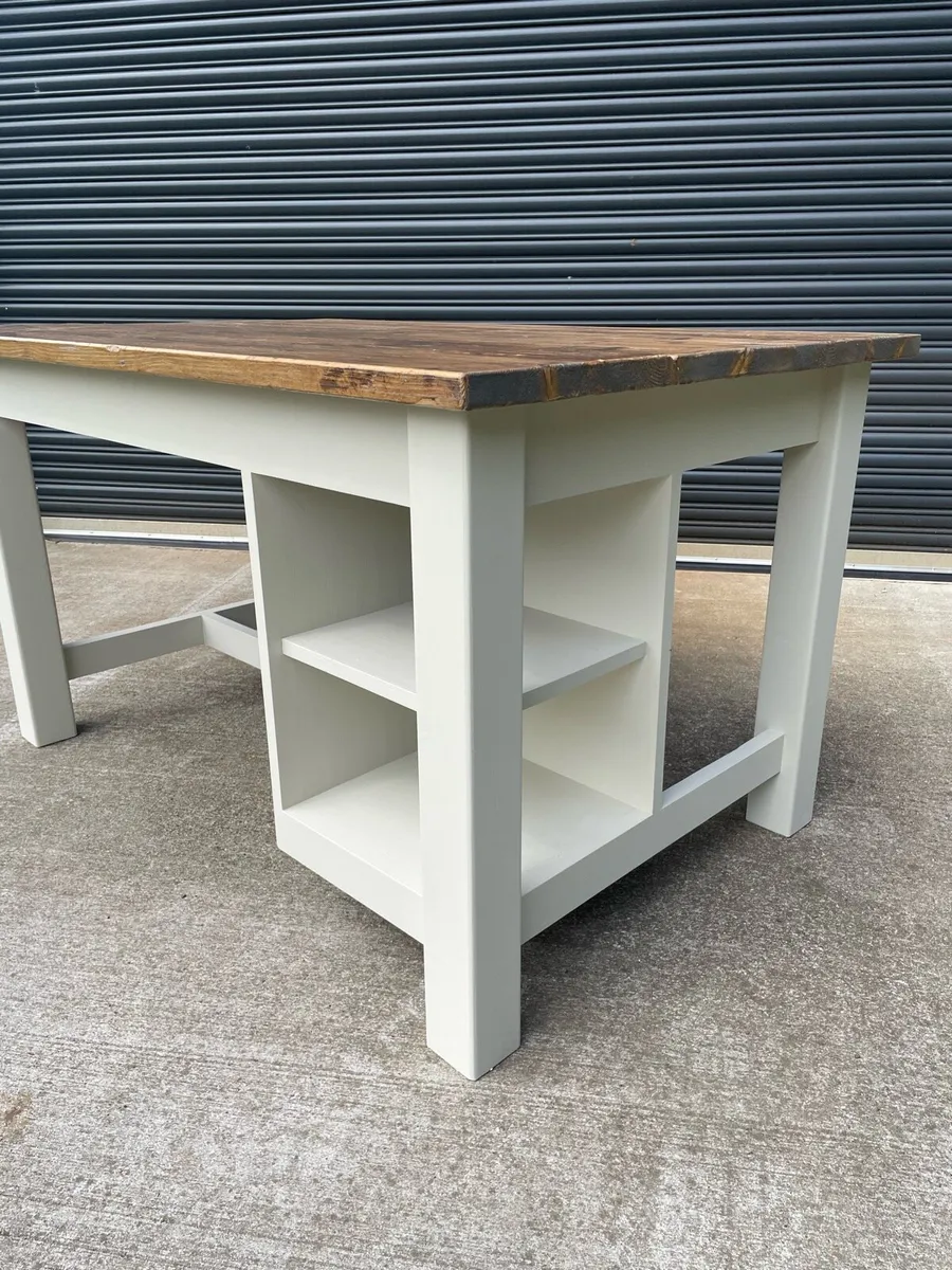 Handmade farmhouse kitchen island - Image 2