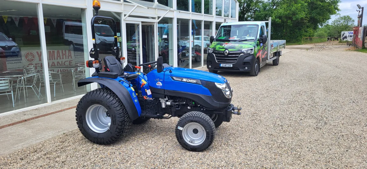 SPECIAL OFFER ON NEW SOLIS 16hp COMPACT TRACTOR - Image 2