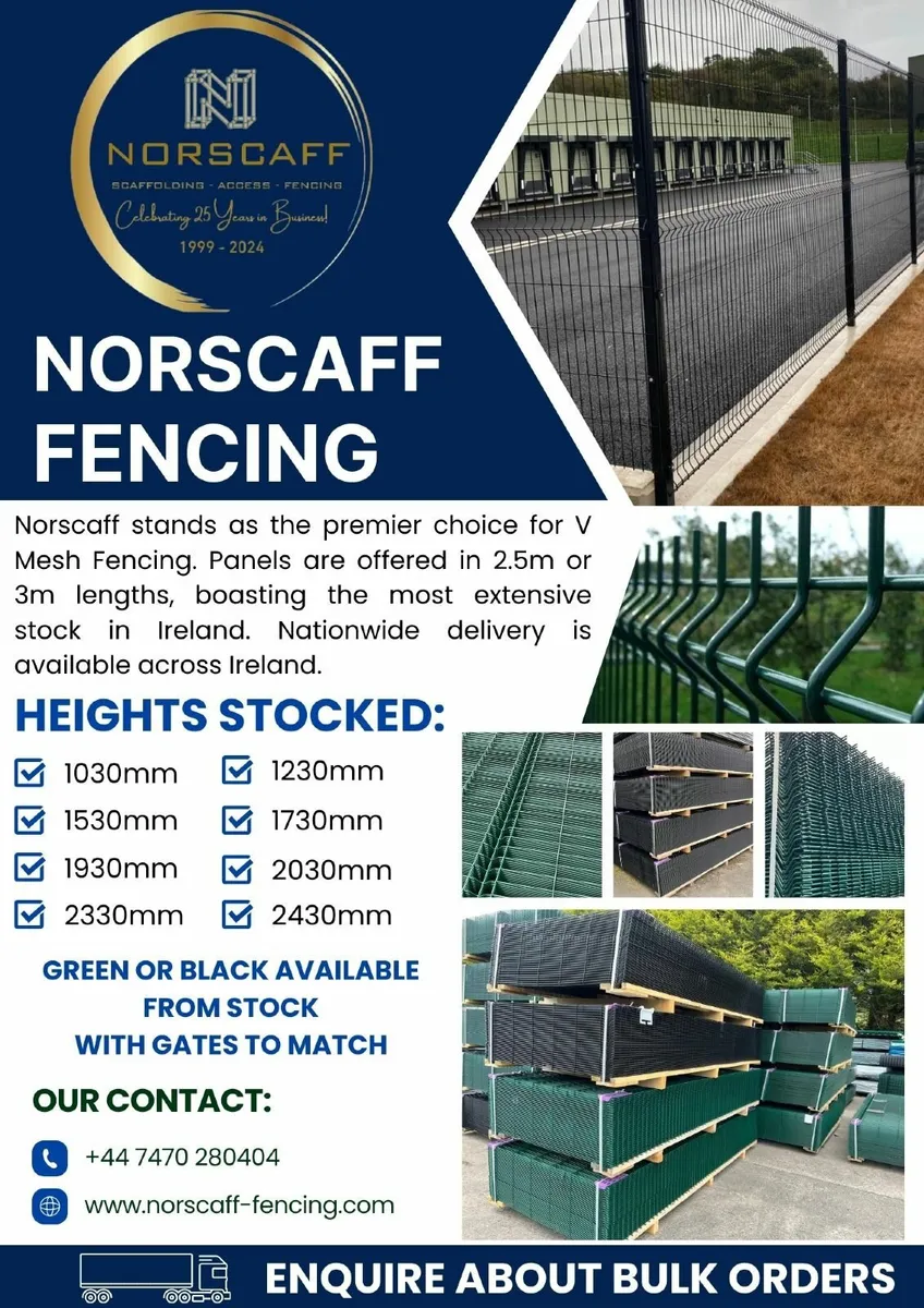 V MESH FENCING