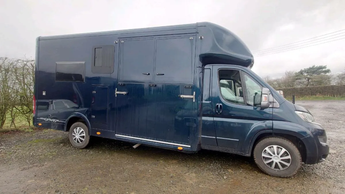 New Fiat Ducato auto 4.5 ton Large living Horsebox - Image 1