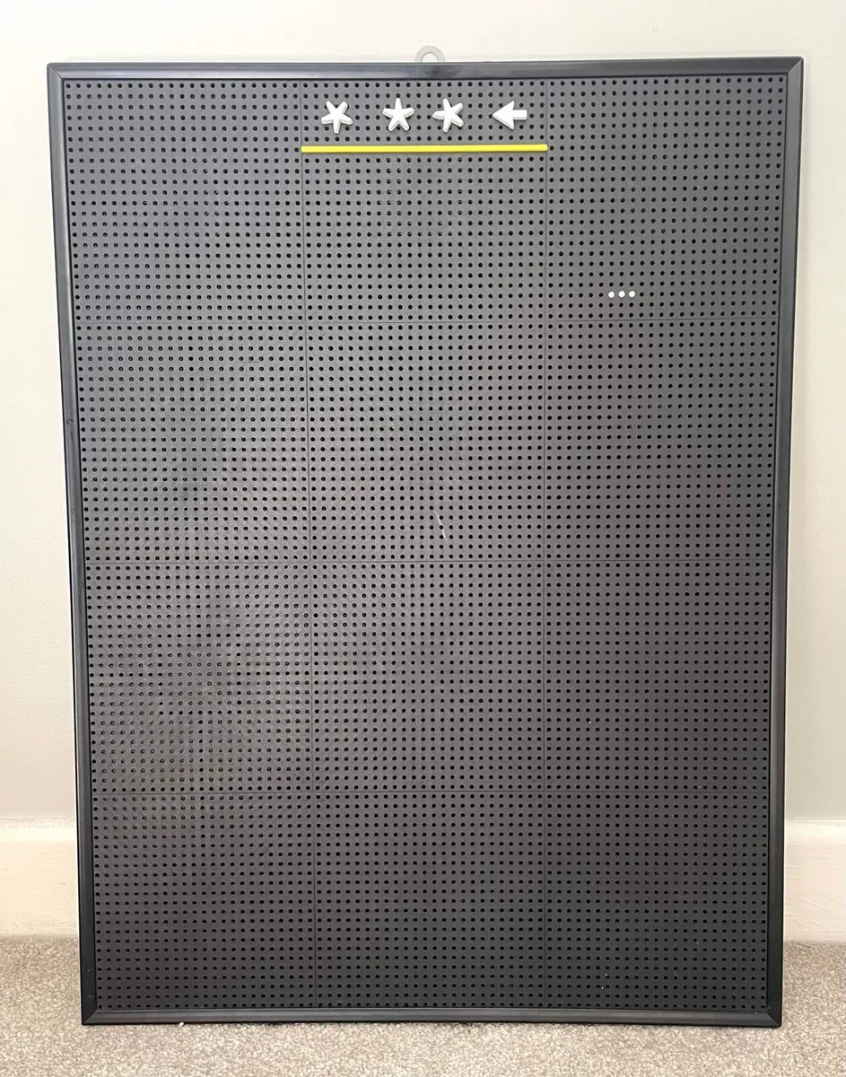 'Announce' Peg Letter Board and letter set - Image 4
