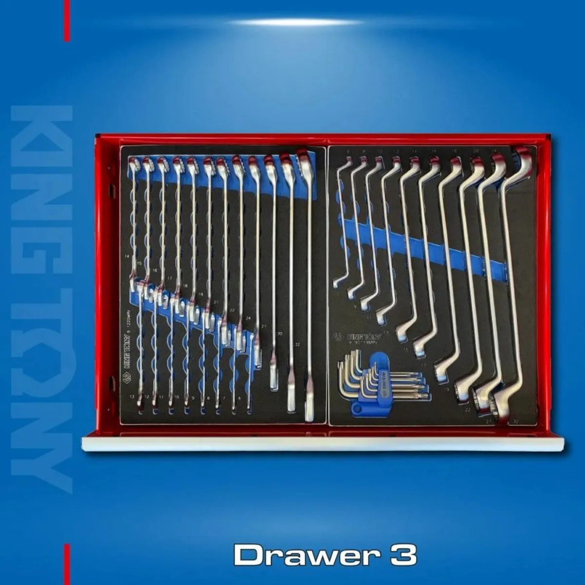 King Tony 286 Piece Tool Chest Kit With Tools - Image 4