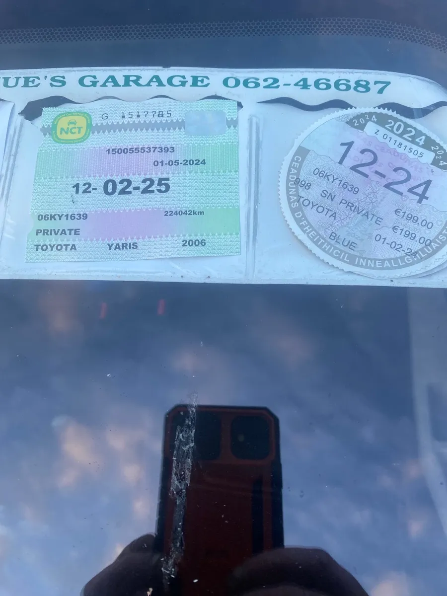 Toyota Yaris 2006 NCT and tax for sale in Co. Cork for €2,000 on DoneDeal