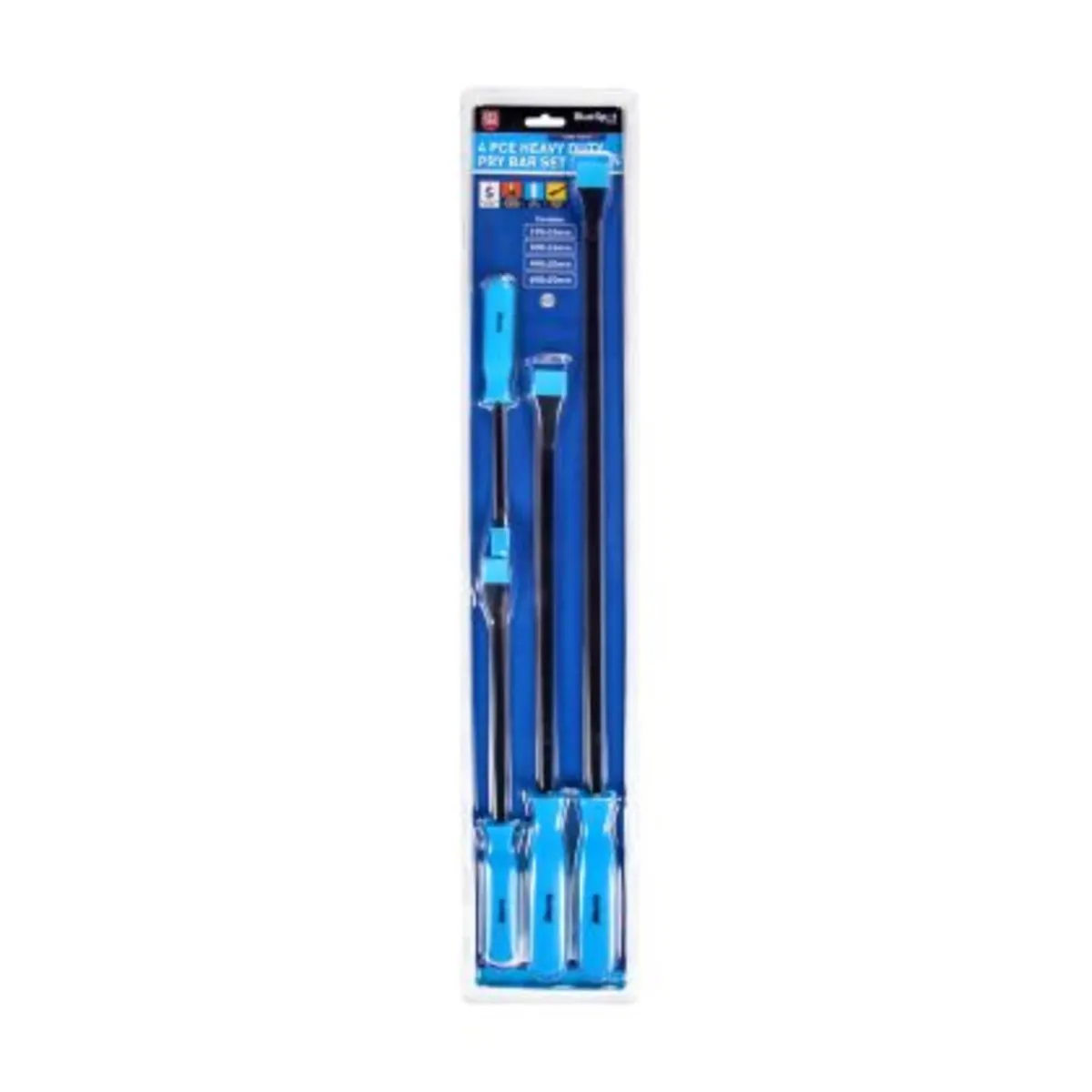 Blue Spot Tools Pry Bar Set – 4 PCE Heavy Duty - Image 1