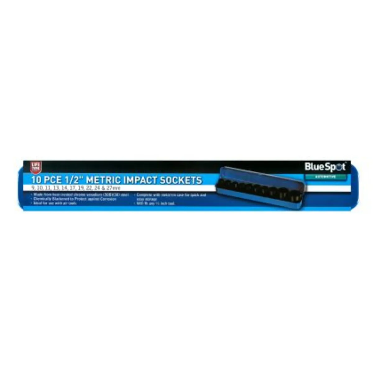 ONLY €29  Metric Shallow Impact Sockets - Image 1