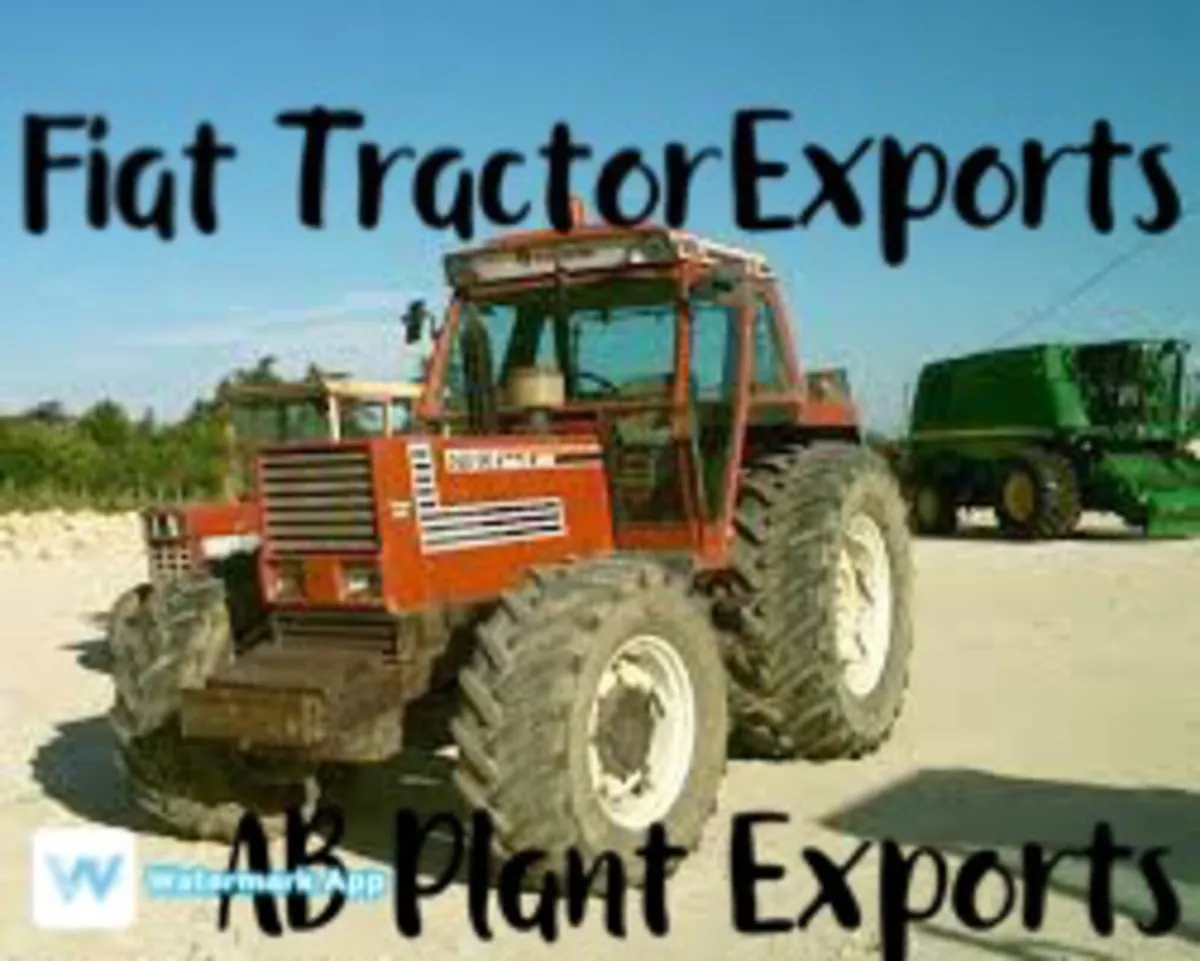 New holland fiat tractor exports