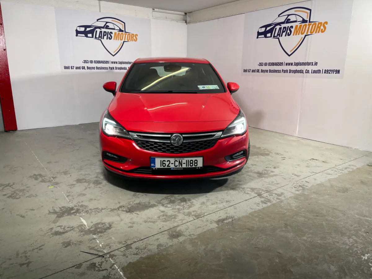 Vauxhall Astra 2016 1.6 D low miles new nct 4/2027 - Image 1