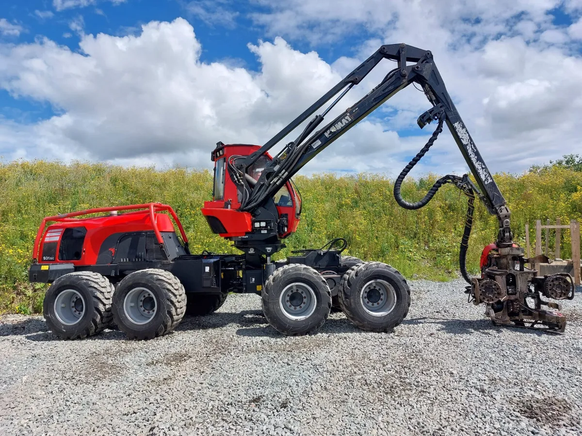 2018 Komatsu 931 XC Harvester c/w C144 Head - Image 3