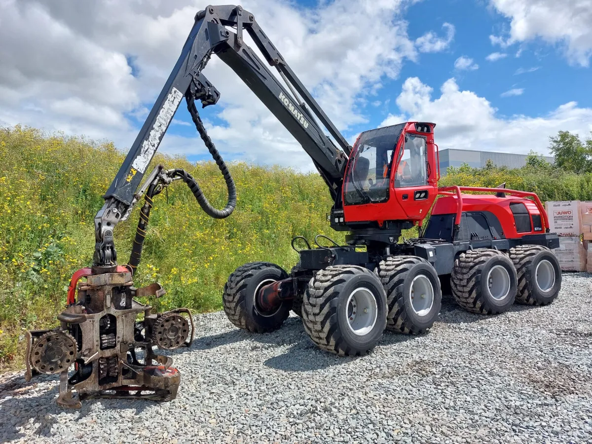 2018 Komatsu 931 XC Harvester c/w C144 Head - Image 1