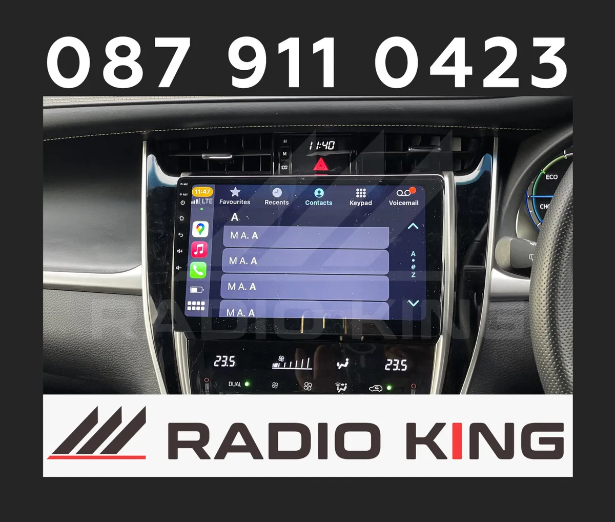 PREMIUM CARPLAY TOYOTA HARRIER ANDROID AUTO AUDIO - Image 3