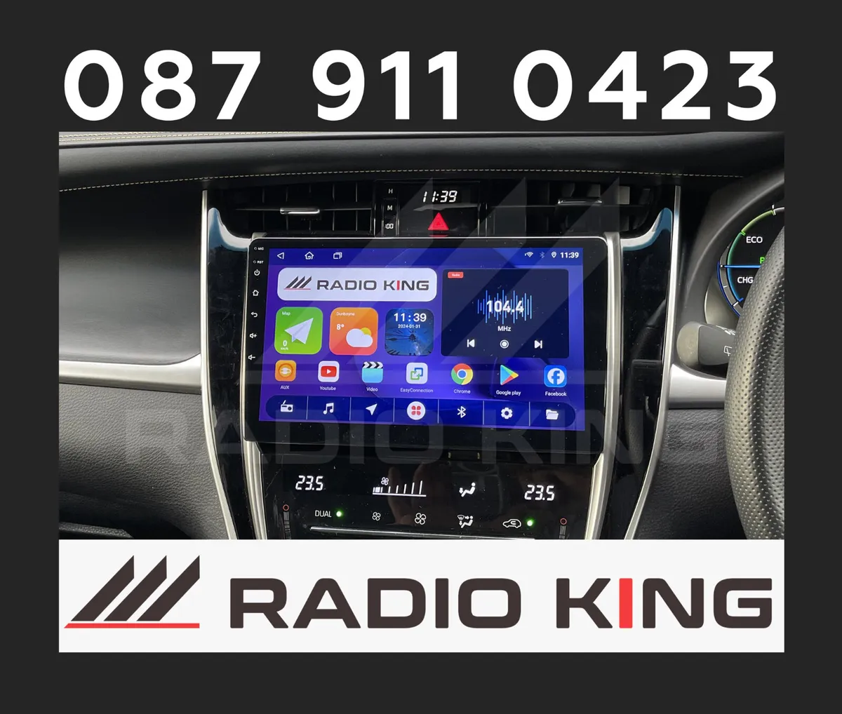 PREMIUM CARPLAY TOYOTA HARRIER ANDROID AUTO AUDIO - Image 2