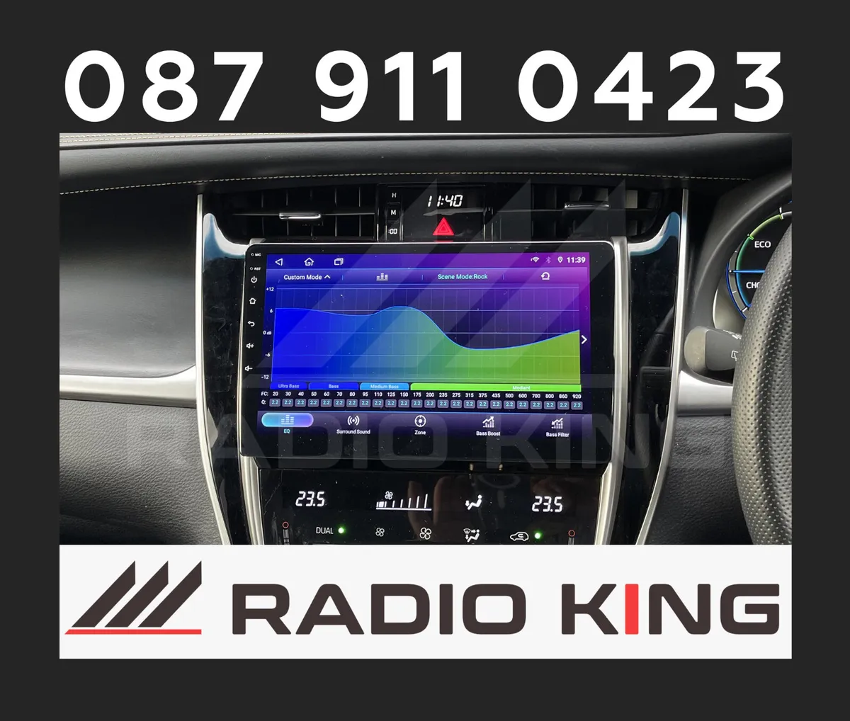 PREMIUM CARPLAY TOYOTA HARRIER ANDROID AUTO AUDIO - Image 4