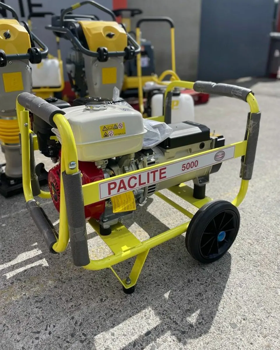 Paclite Wacker Plates & Generator - Image 2